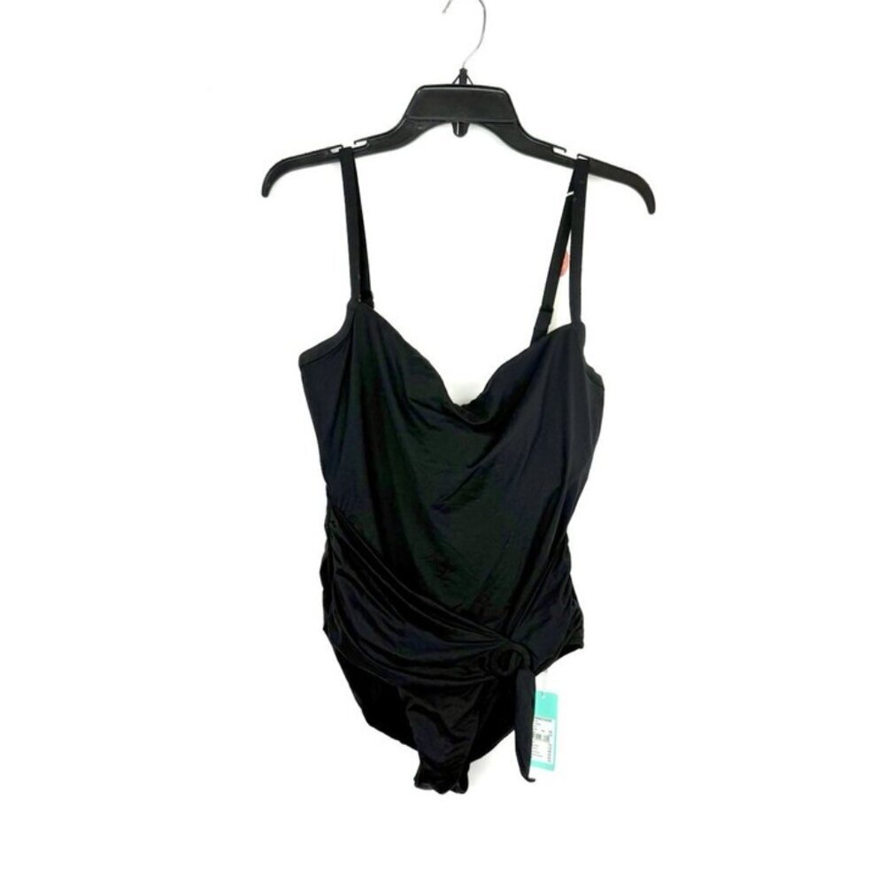 Seafolly Women’s Black One Piece Swimsuit Size 12